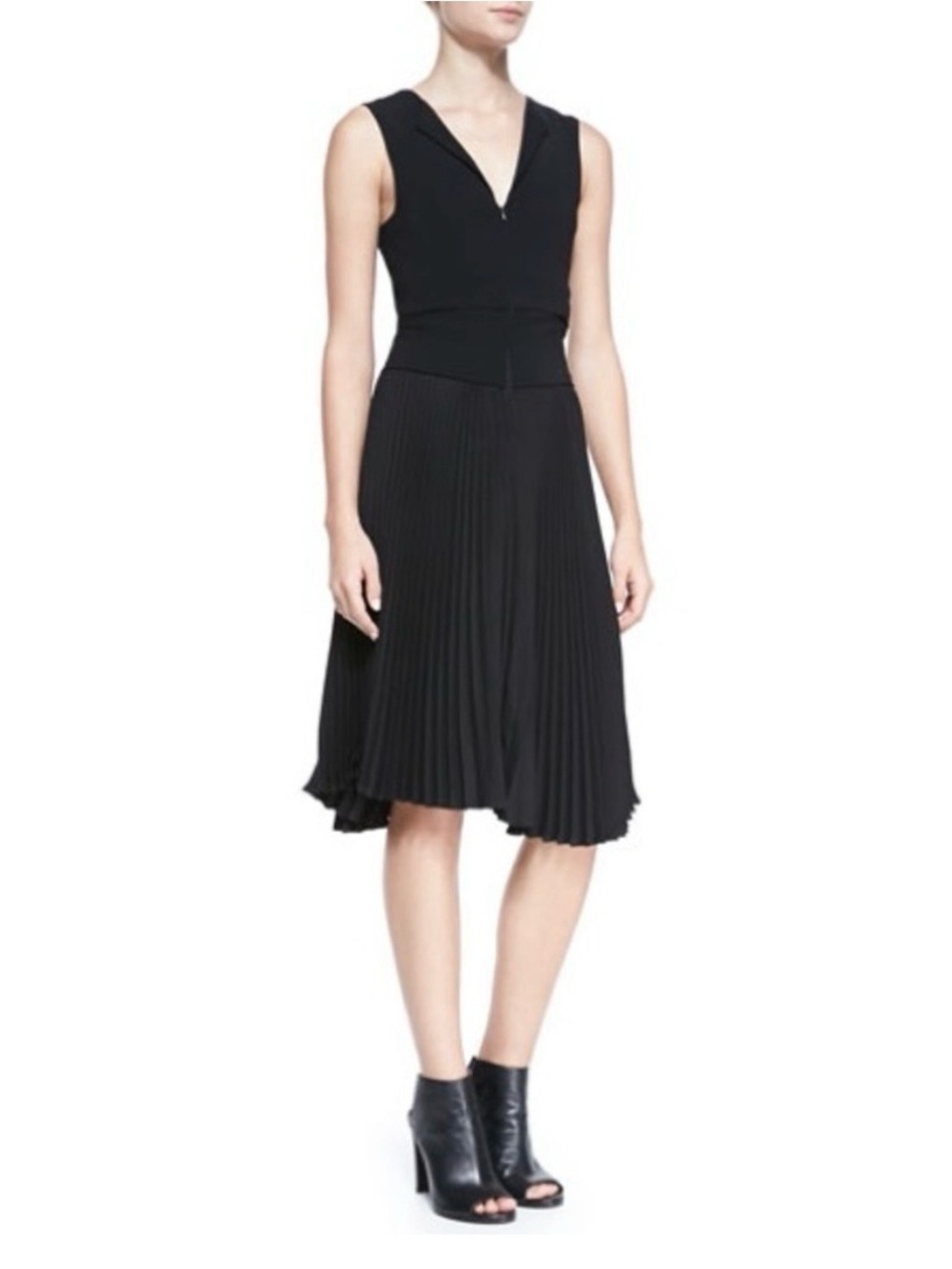 A.L.C. Midi Vest Dress in Black